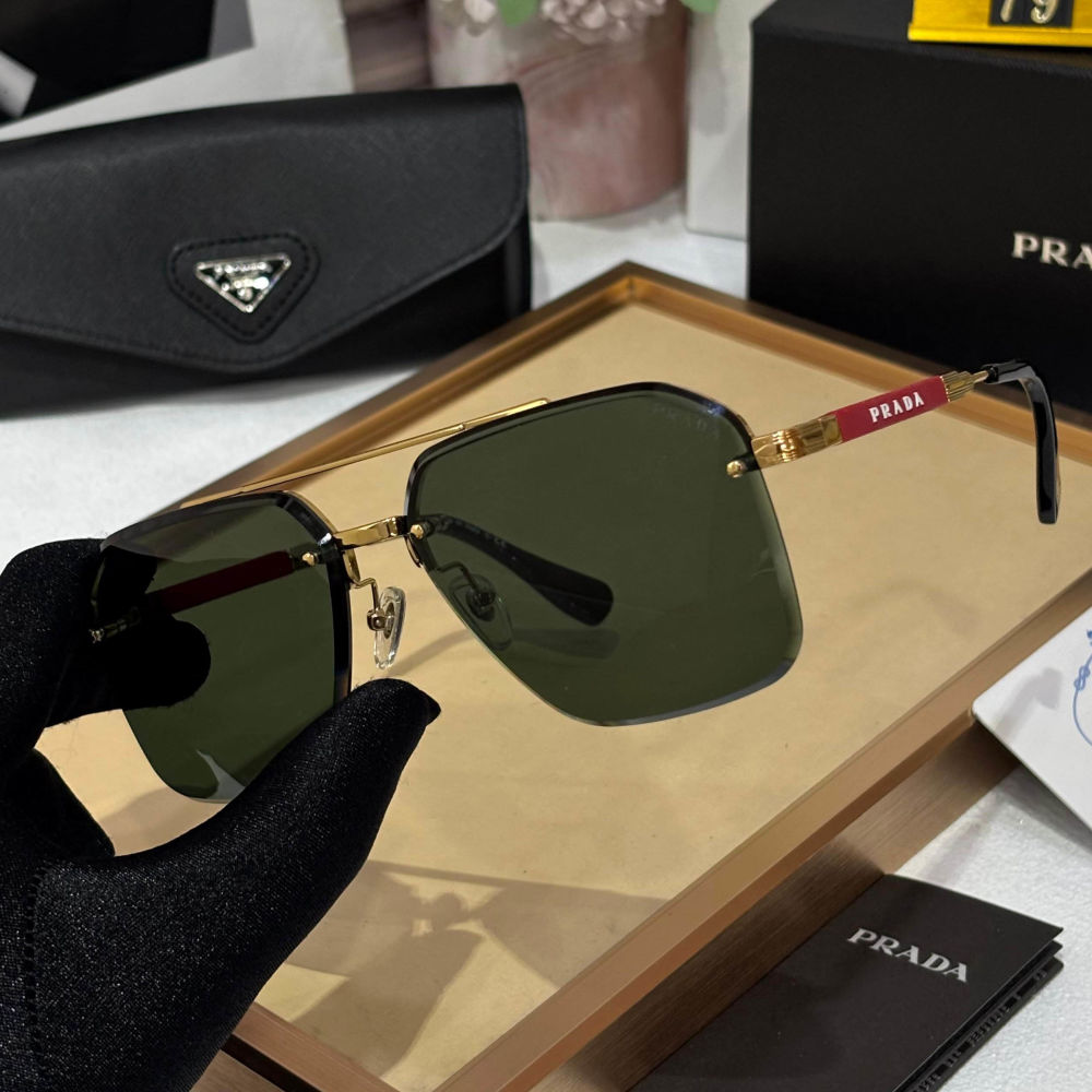 Prada Green Luxury Sunglasses-5