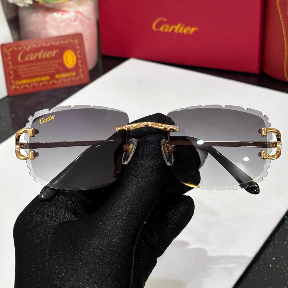 Cartier Grey Luxury Sunglasses-4