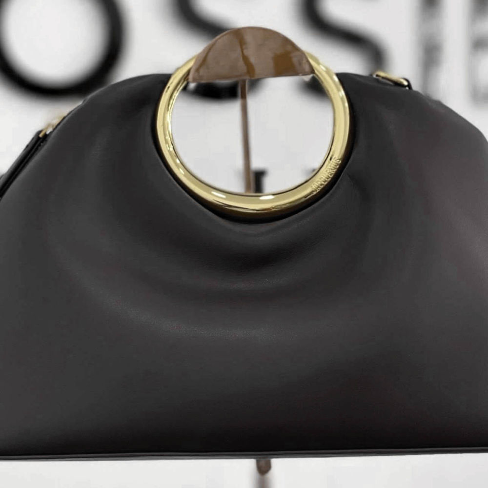 Jacquemus Le Calino Black Metal Handbag-1