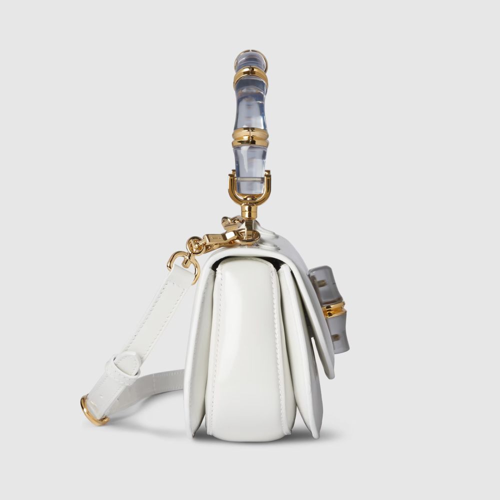 Gucci Diva Bamboo White Medium Bag-3