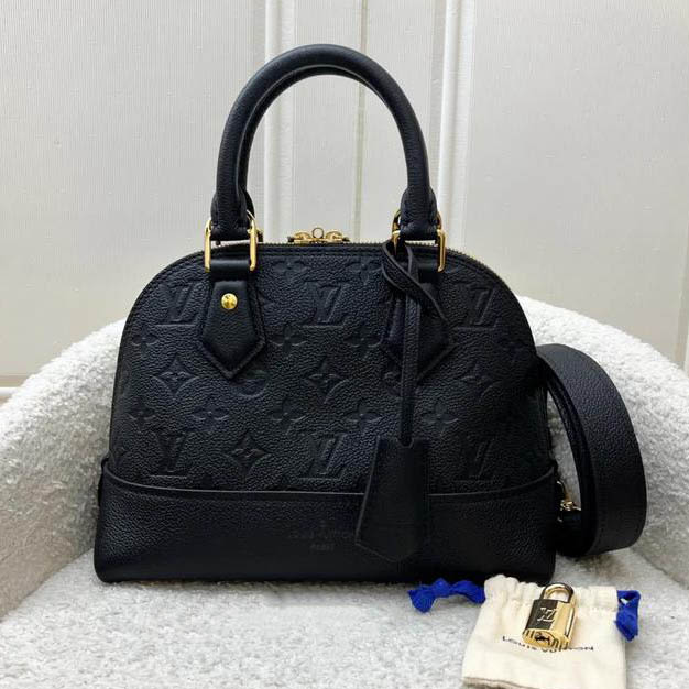 Louis Vuitton Alma Black Shoulder Bag-thumb-0