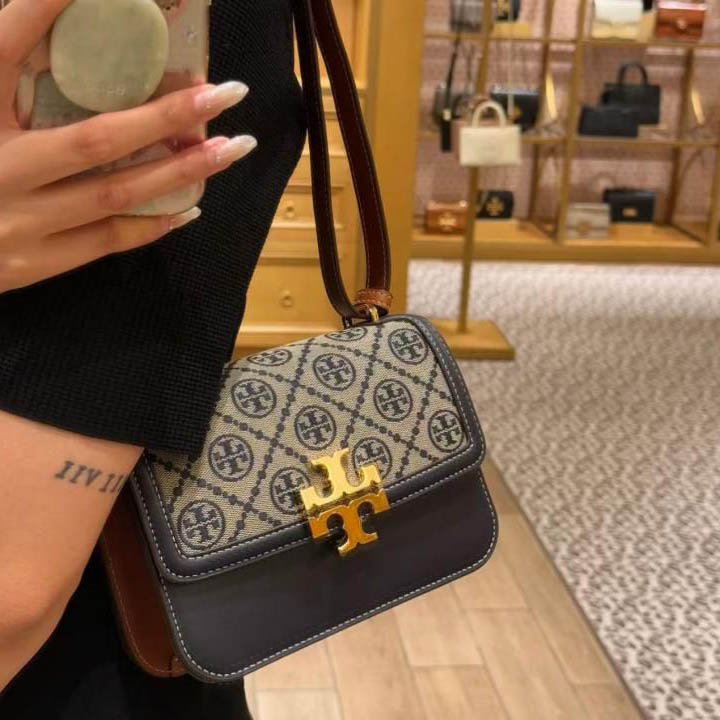 Tory Burch Mini Miller Black Crossbody Bag-3