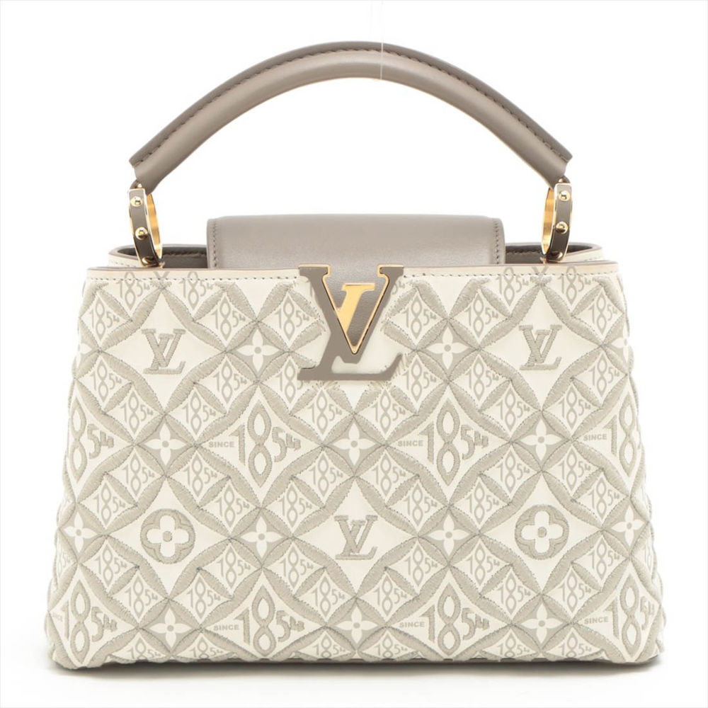 Louis Vuitton Capucines BB Since 1854 Monogram Jacquard Handbag-thumb-0