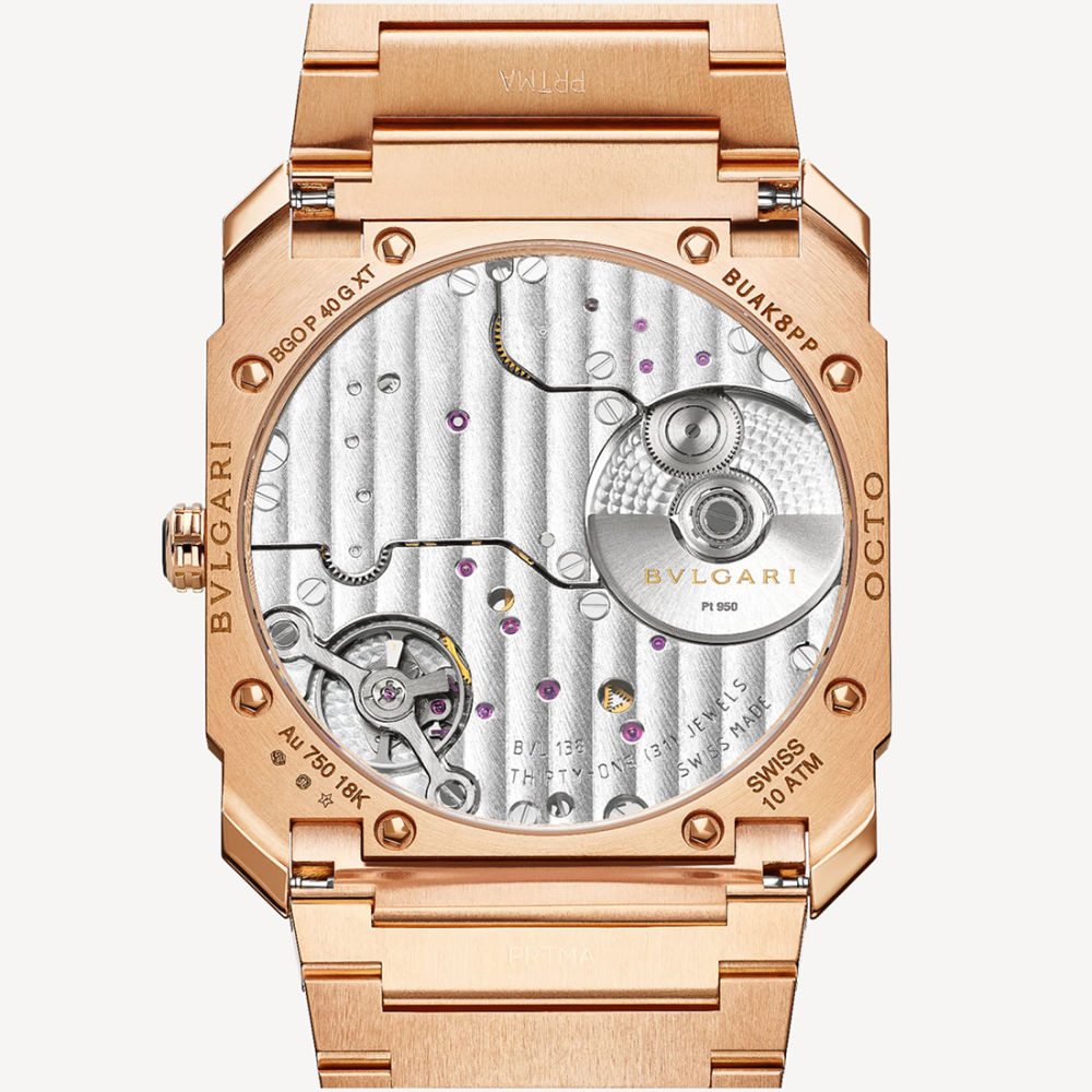 Bvlgari Premium Quality Brown Watch 103637-2