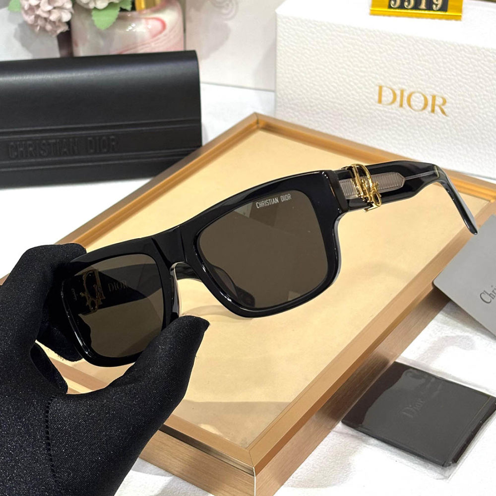Dior S3F Black & Golden Premium Quality Sunglasses-thumb-2