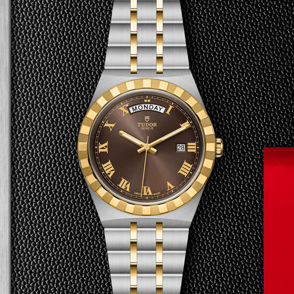 Tudor Royal Brown Dial Watch M28603-0007-1