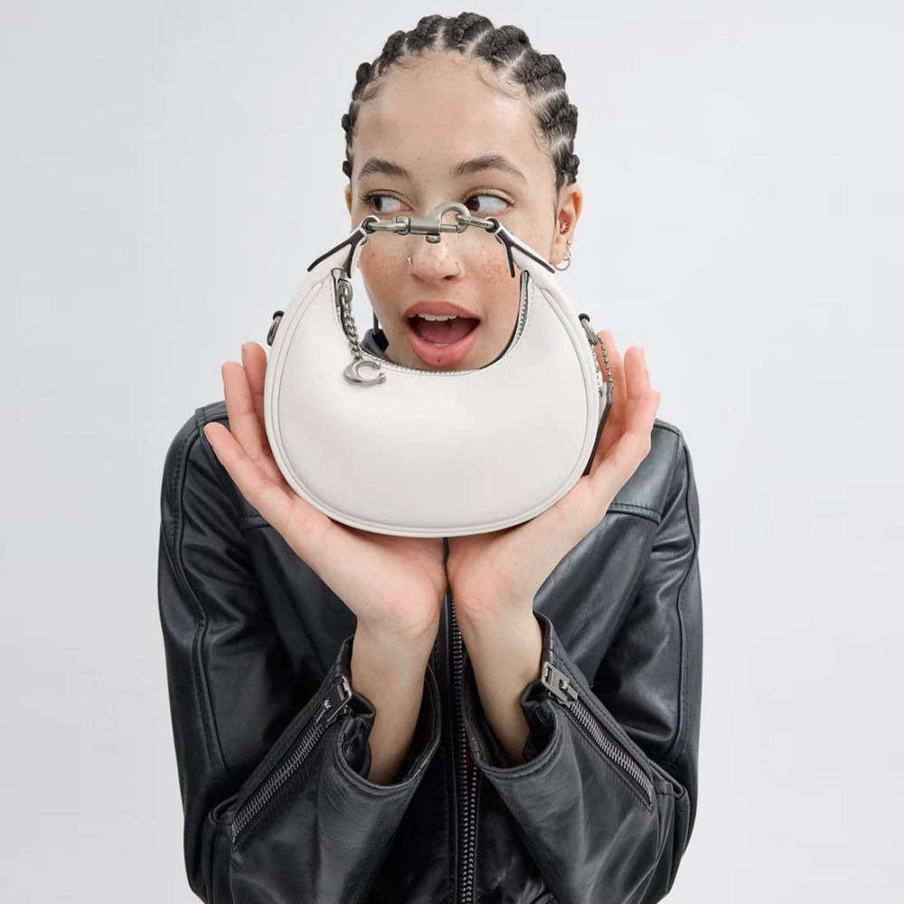 Coach Jonie Small White Crossbody Bag-5