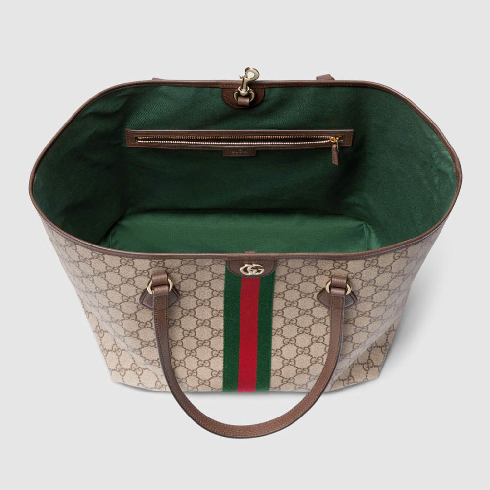 Gucci Ophidia Beige Tote Bag-thumb-2