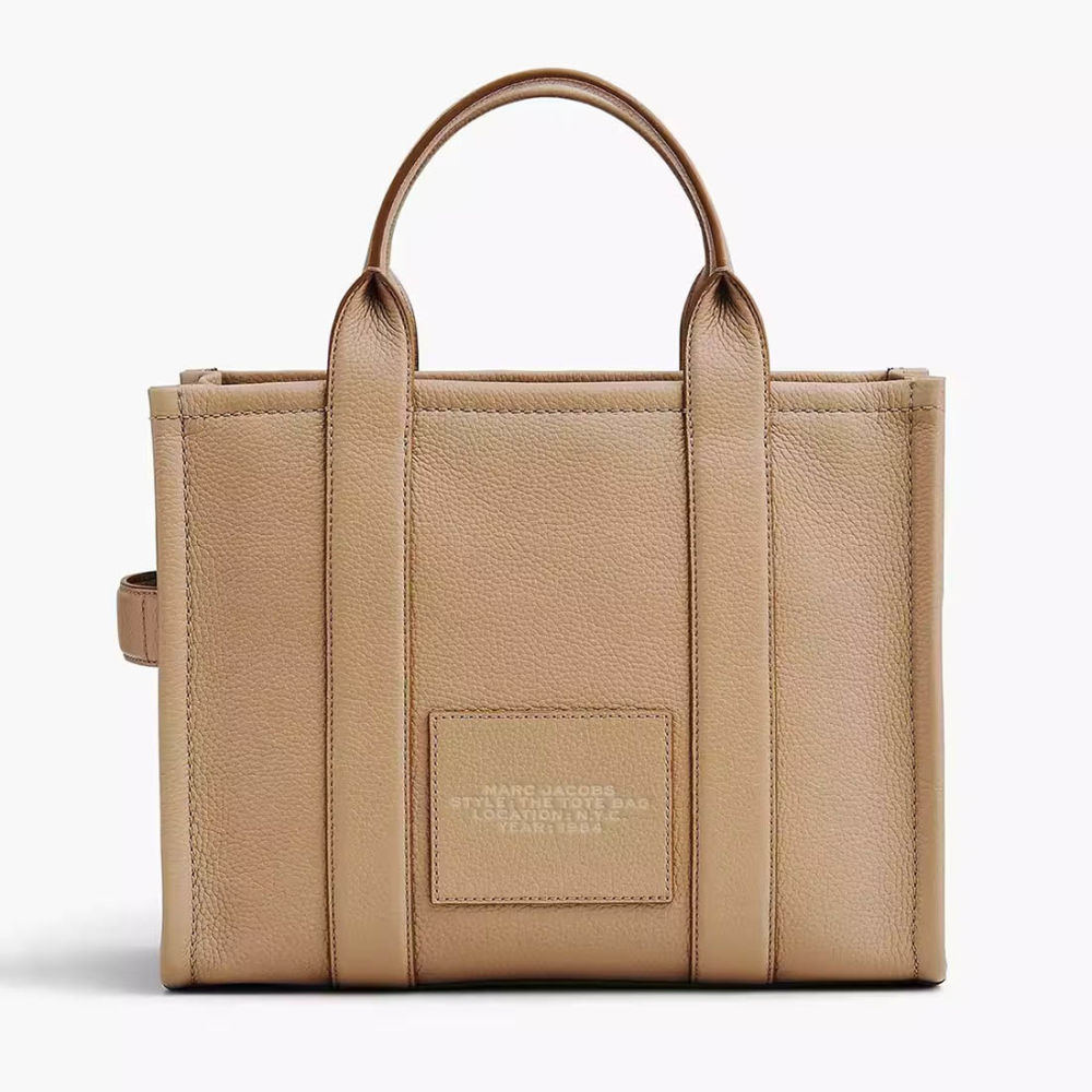 Marc Jacobs Brown Leather Medium Tote Bag-1