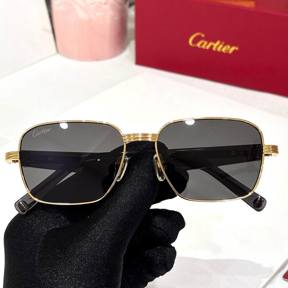 Cartier Black Luxury Sunglasses-3