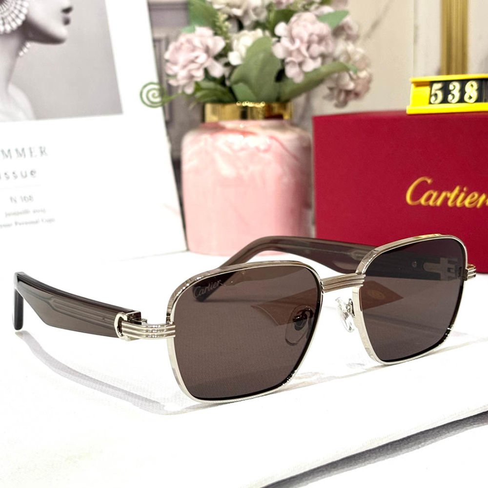 Cartier Brown Luxury Sunglasses-2