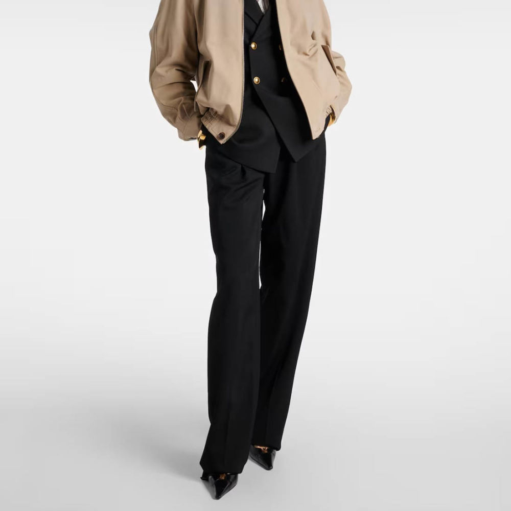 Saint Laurent Babylone Breteuil Slingback Pumps-4