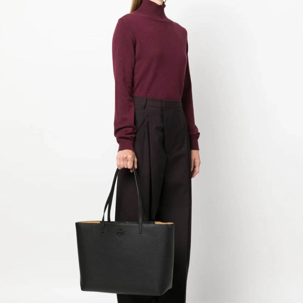 Tory Burch Mc Graw Black Shoulder Bag-2