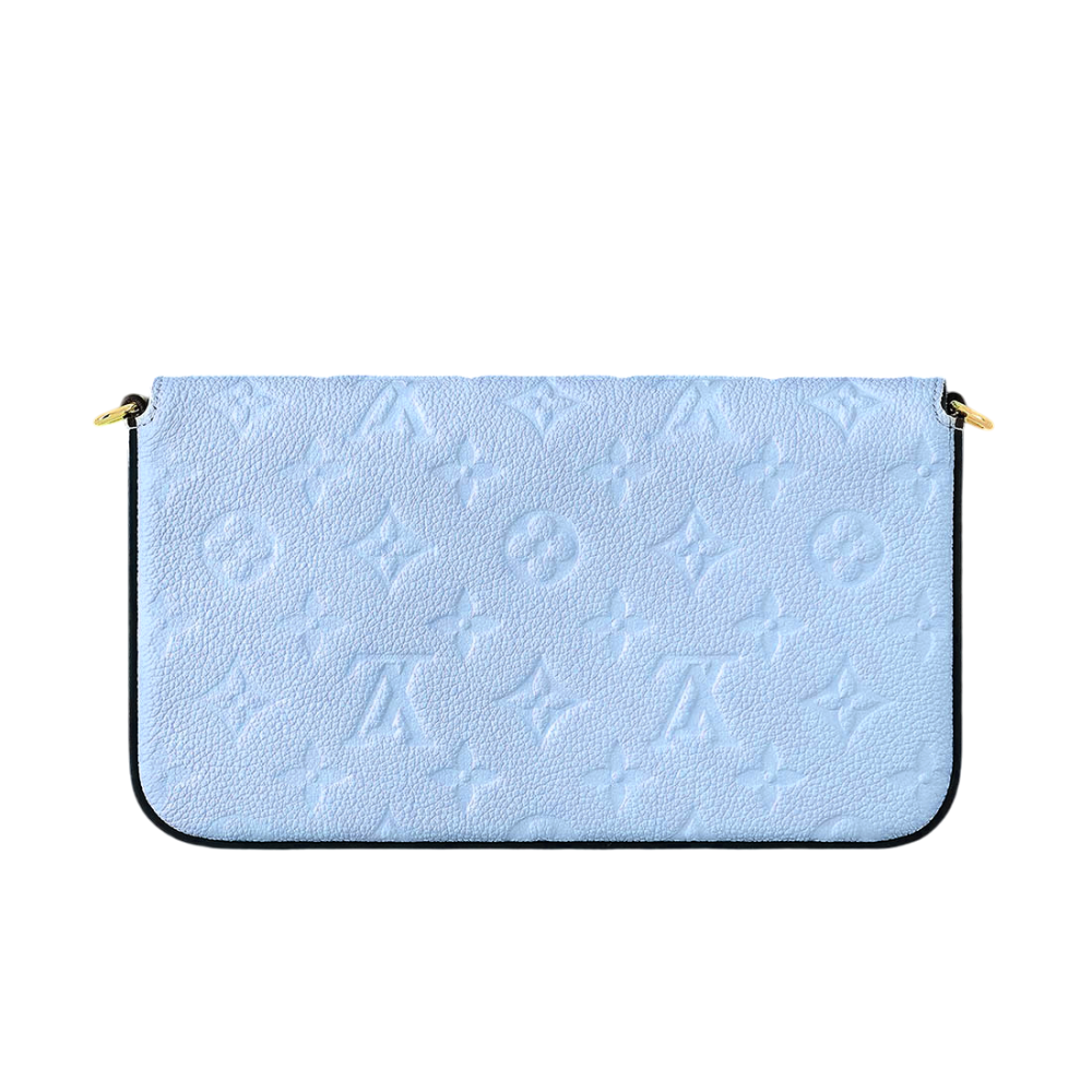 Louis Vuitton Felicie Blue Shoulder Bag-2