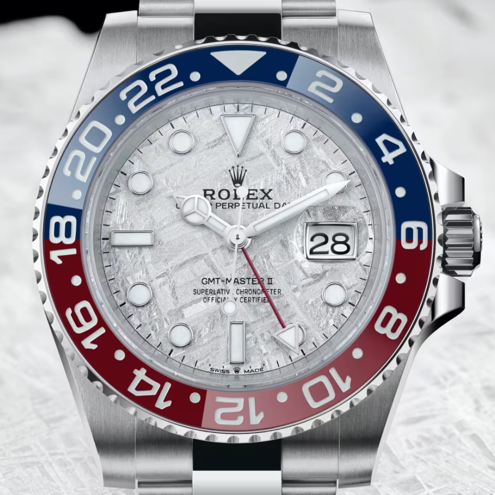 Rolex GMT-Master II Oyster, 40 mm, white gold Reference 126719BLRO-5