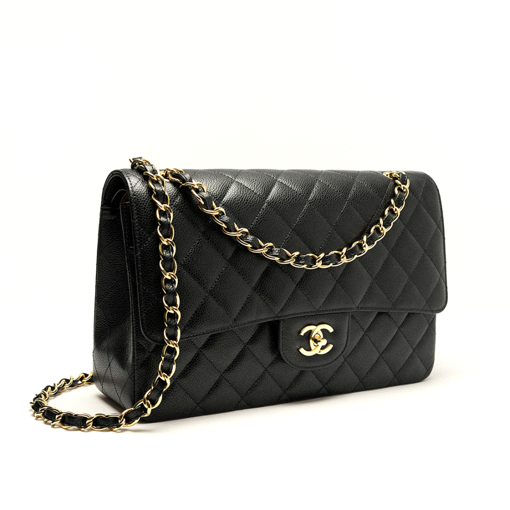 Chanel Jumbo Classic Black Flap Bag-1