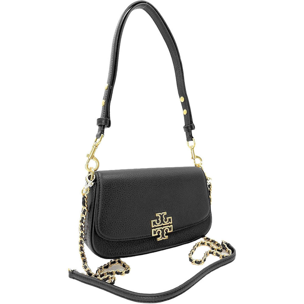 Tory Burch Britten Convertible Black Crossbody Bag-3