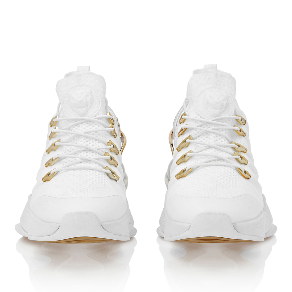 Philip Plein Sports White Premium Low-Top Sneaker-4
