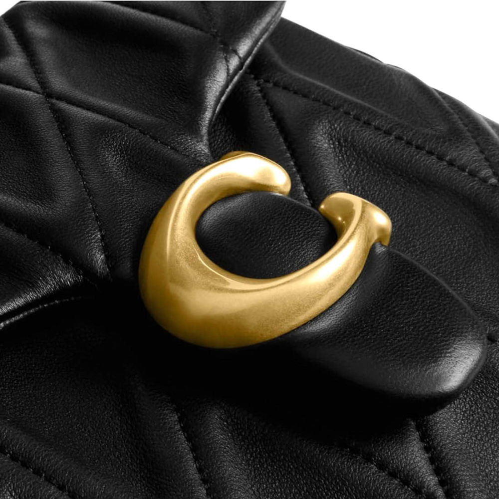 Coach Time Square Tabby Black Shoulder Bag-1