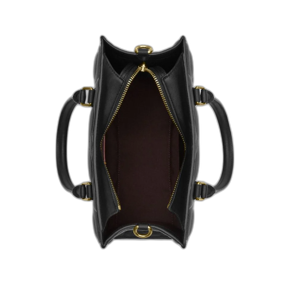 Coach Maggie Embossed Black Crossbody Bag-2