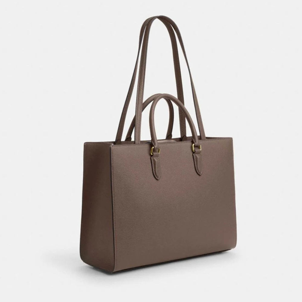 Coach Maggie Beige Tote Bag-1