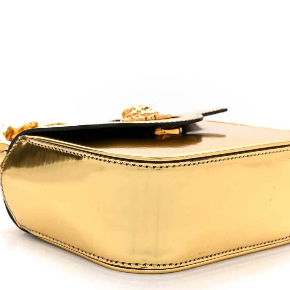 Versace Small La Medusa Golden Handle bag-4