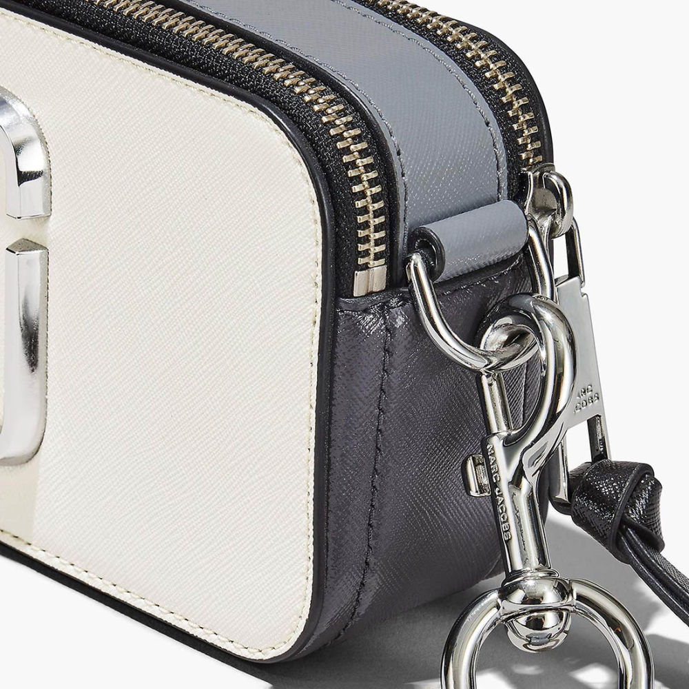 Marc Jacob Snapshot White Crossbody Bag-2