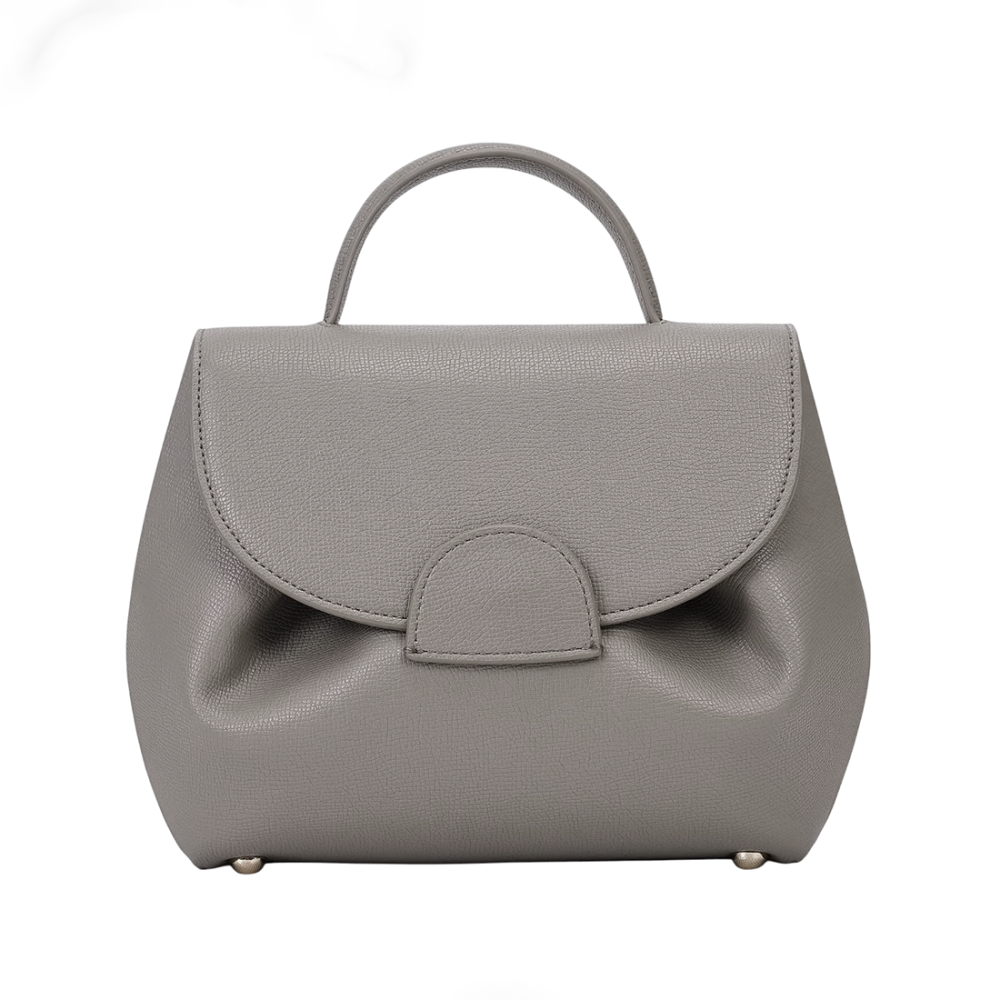 Polene Numero Uno Grey Crossbody Bag-thumb-0