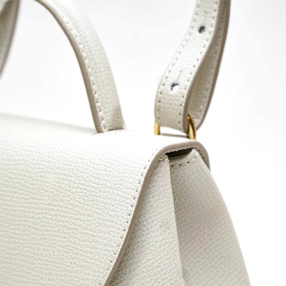 Polene Numero Uno White Crossbody Bag-thumb-3