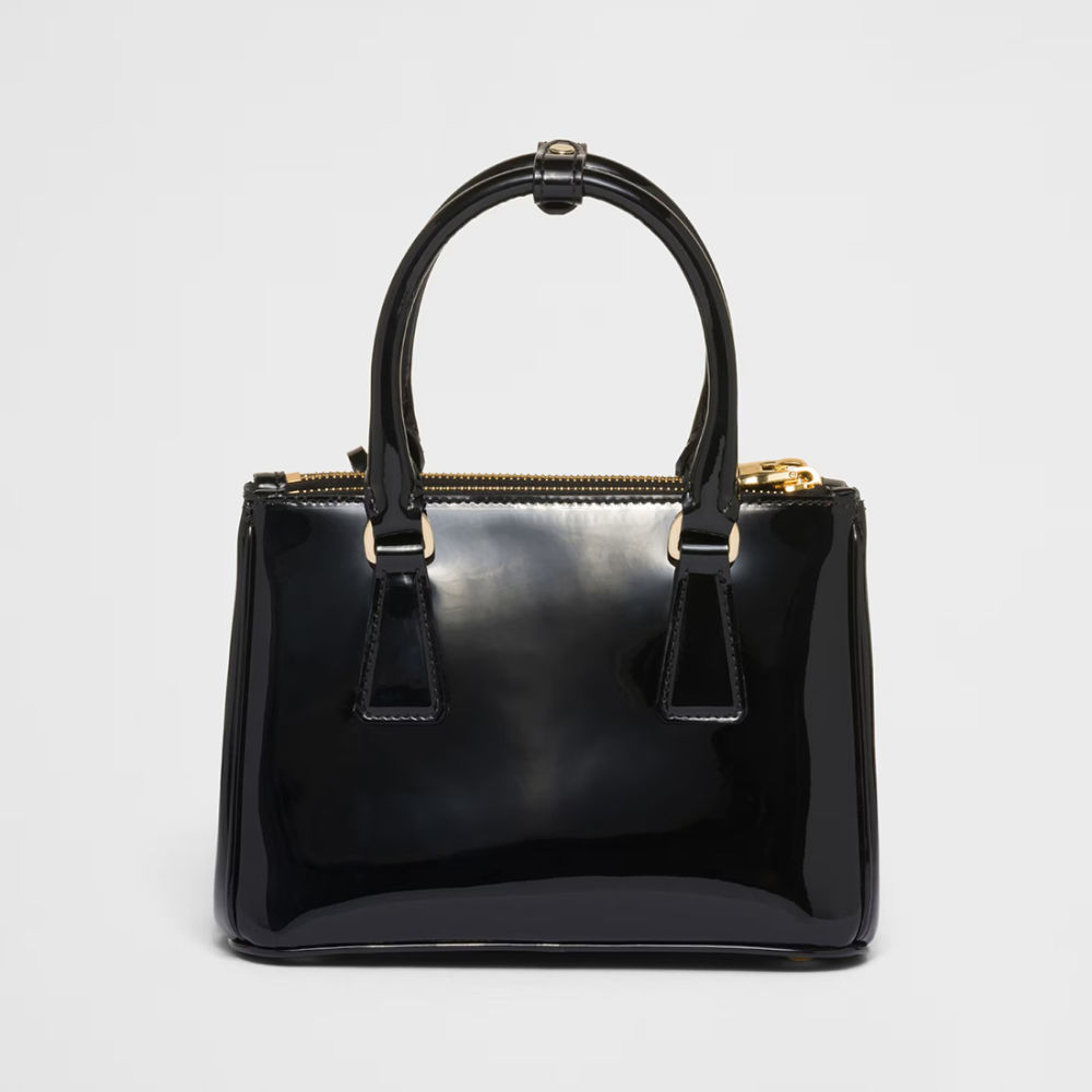 Prada Galleria Saffiano Black Shoulder Bag-1