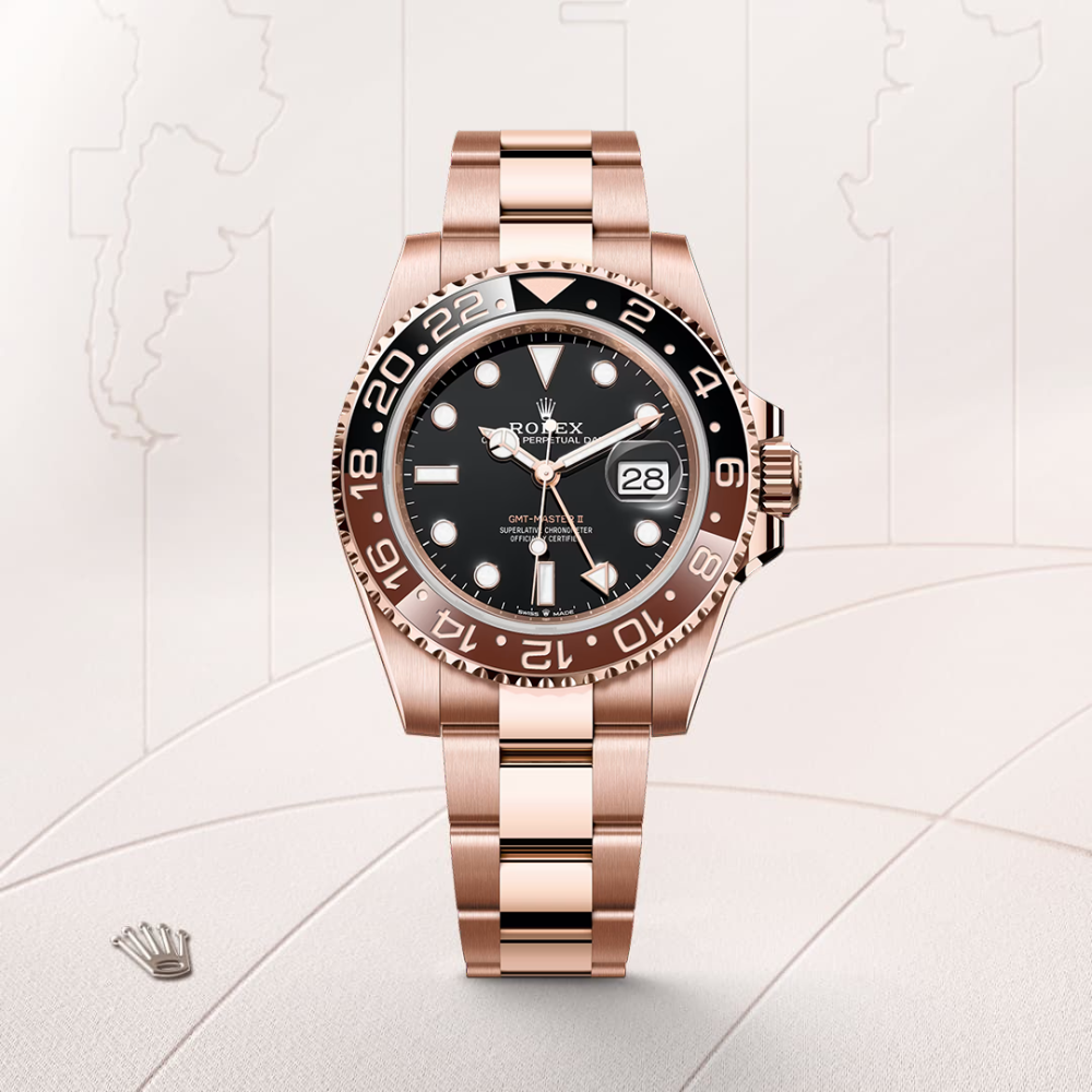 Rolex GMT-Master II Oyster, 40 mm, Everose gold M126715CHNR-0002-1