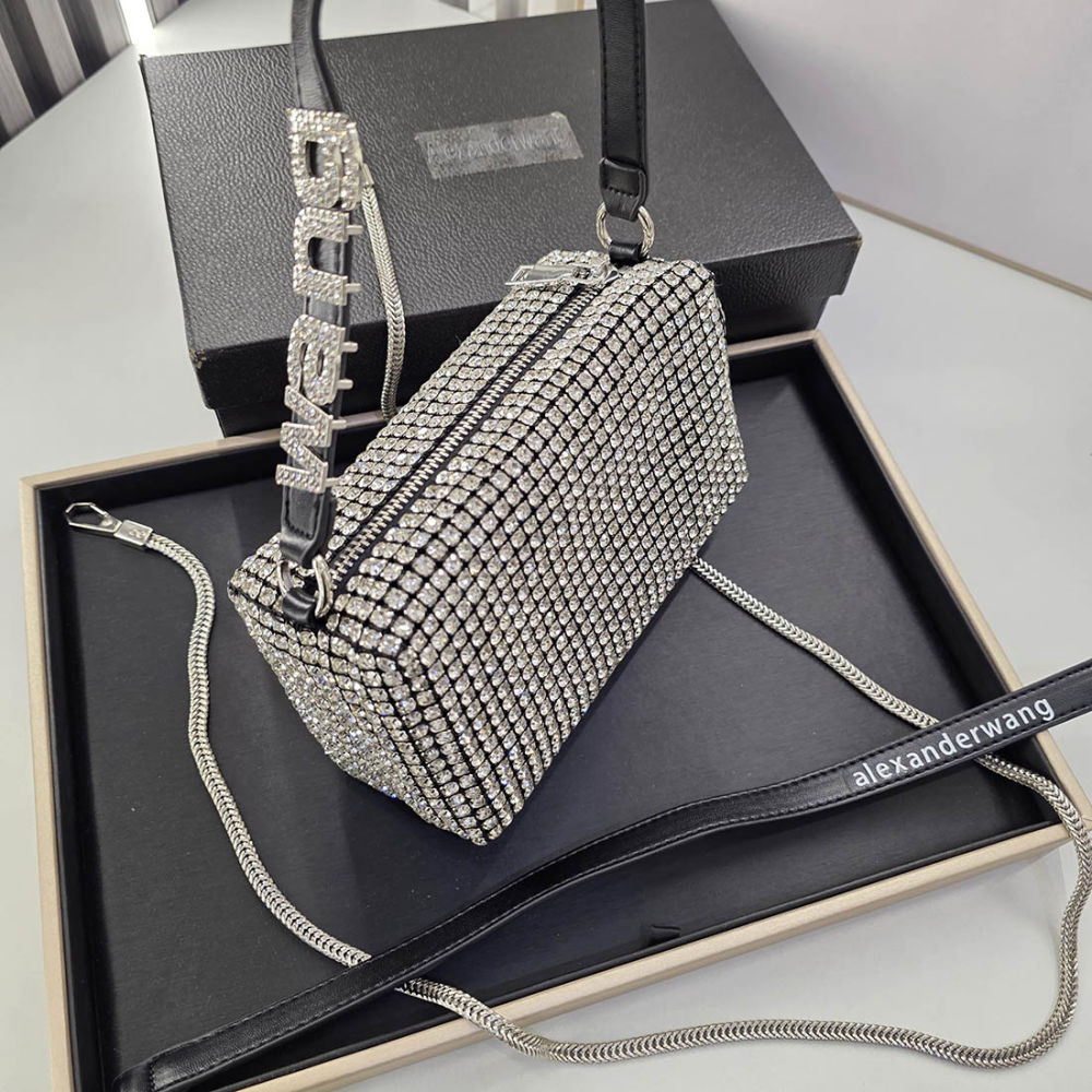 Alexander Wang Heiress Evening Clutch Bag-thumb-1