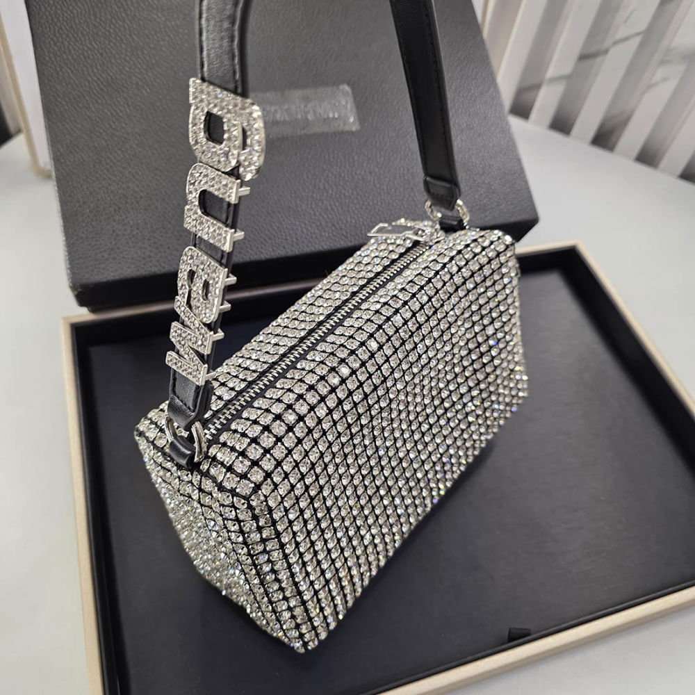 Alexander Wang Heiress Evening Clutch Bag-thumb-2