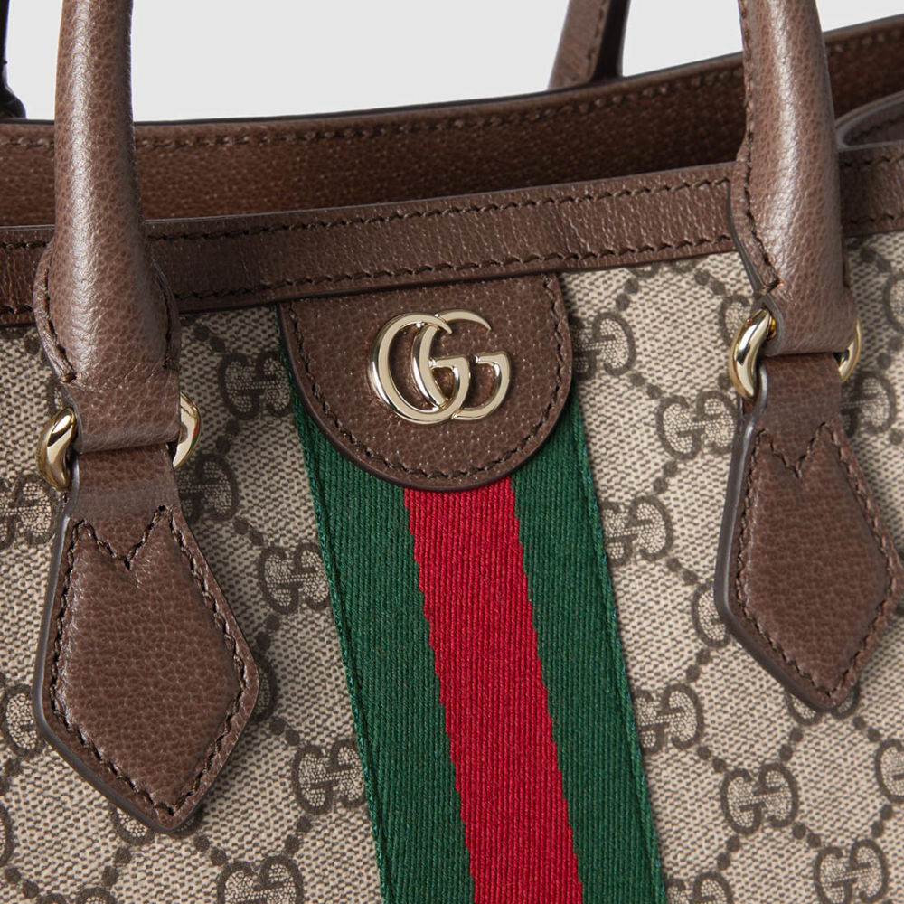 Gucci Ophidia Beige Handbag-thumb-3