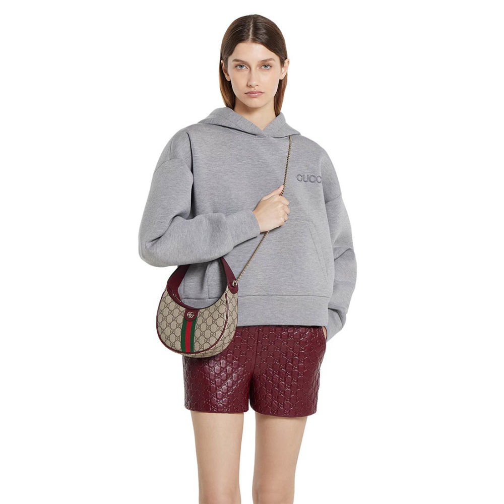 Gucci GG Ophidia Small Beige Shoulder Bag-8