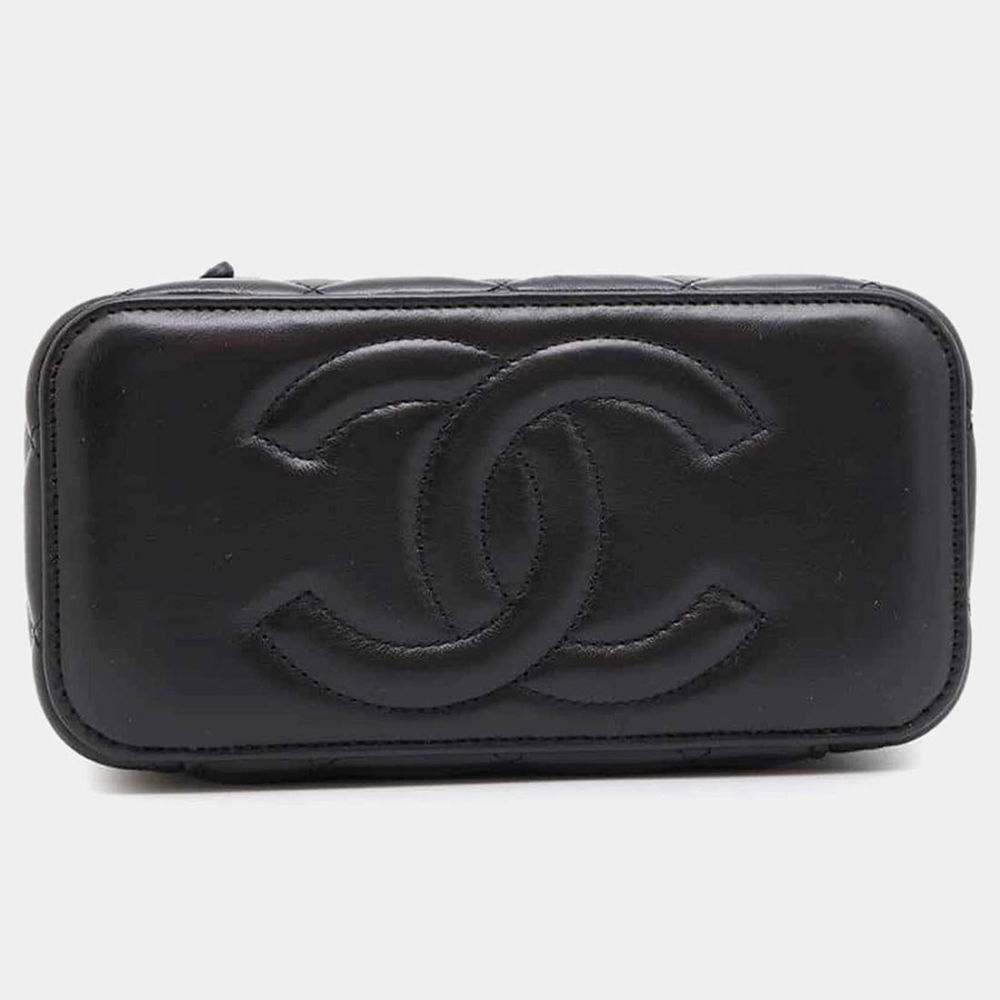 Chanel Vanity Black Sling Bag-2