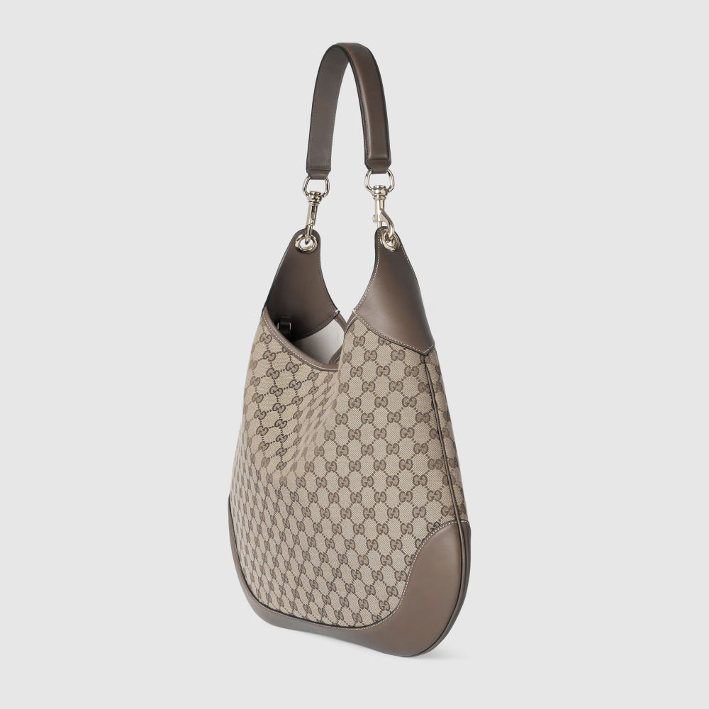 Gucci B Hobo Beige Shoulder Bag-thumb-1