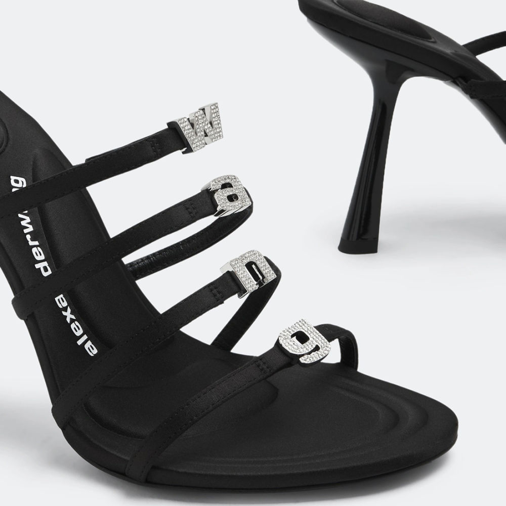 Alexander Wang Nala 105mm Logo-plaque Sandals-3