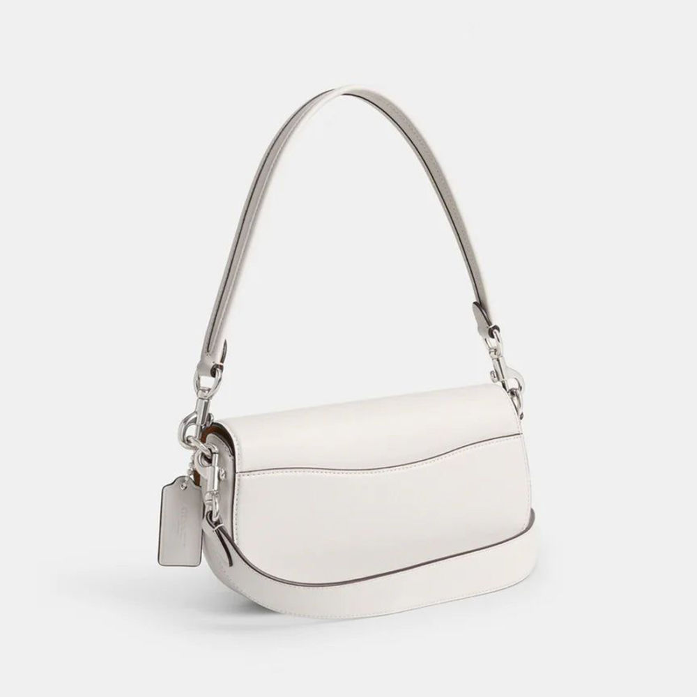 Coach Emmy White Saddle Bag-1