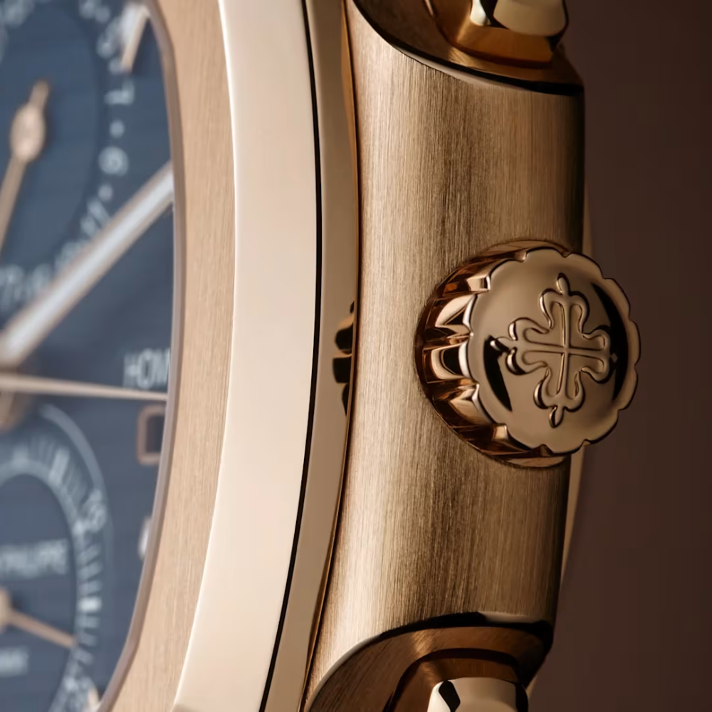 Patek Philippe Nautilus Travel Time Automatic Blue Dial Watch 5990/1R-001-10