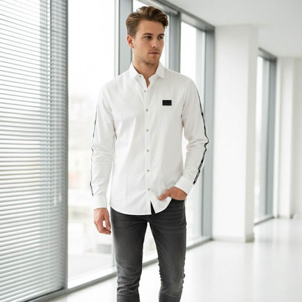Armani Exchange White Premium Shirt-1