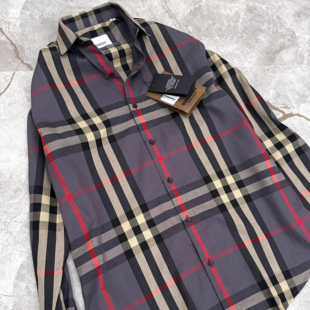 Burberry Checked Premium Shirt-1