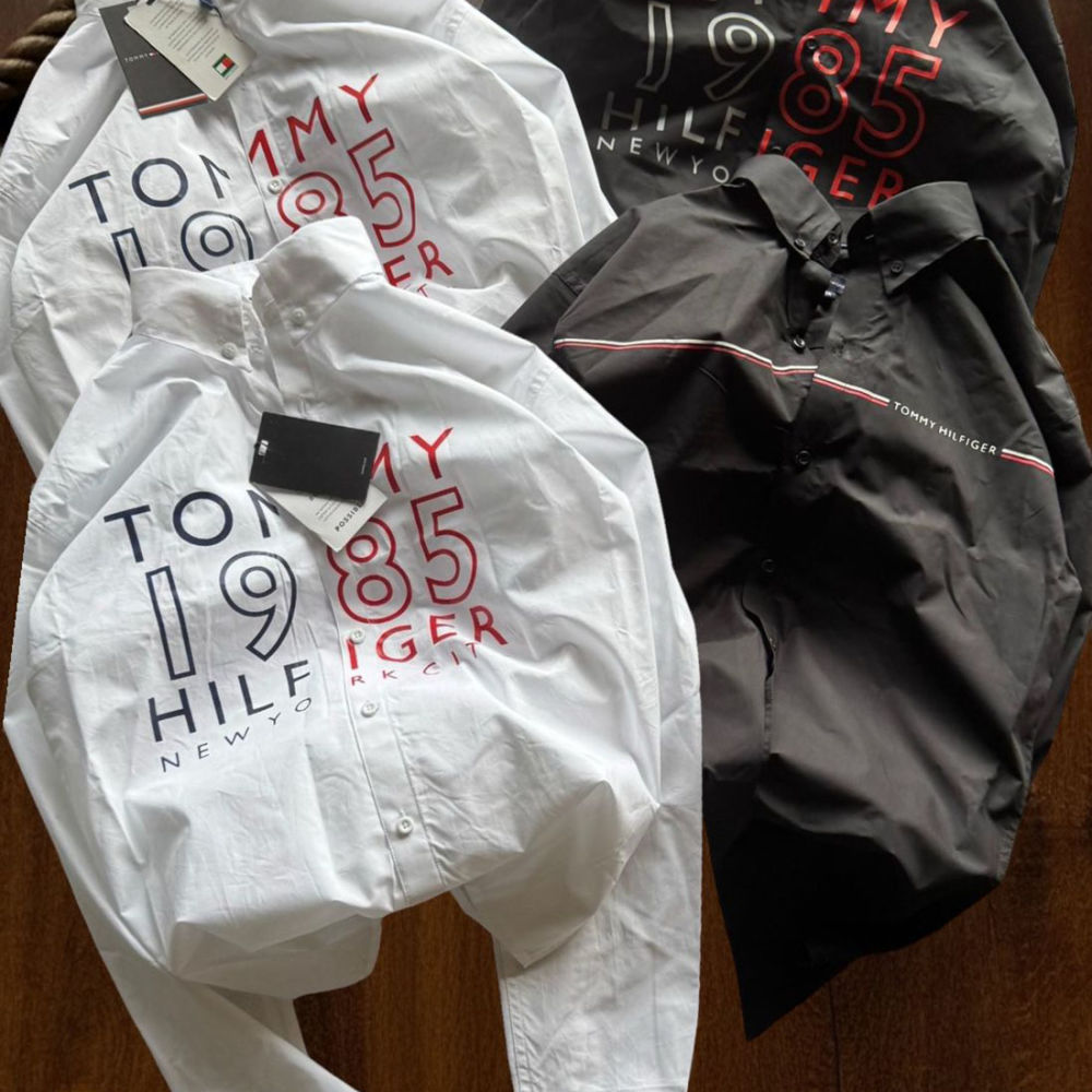 Tommy Hilfiger 1985 Print Black Premium Shirt-3