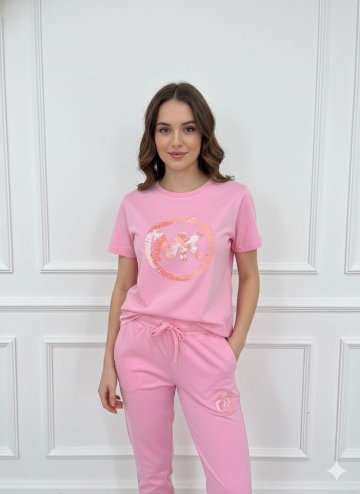 Michael Kors Pink Premium Co-ord Set-thumb-0