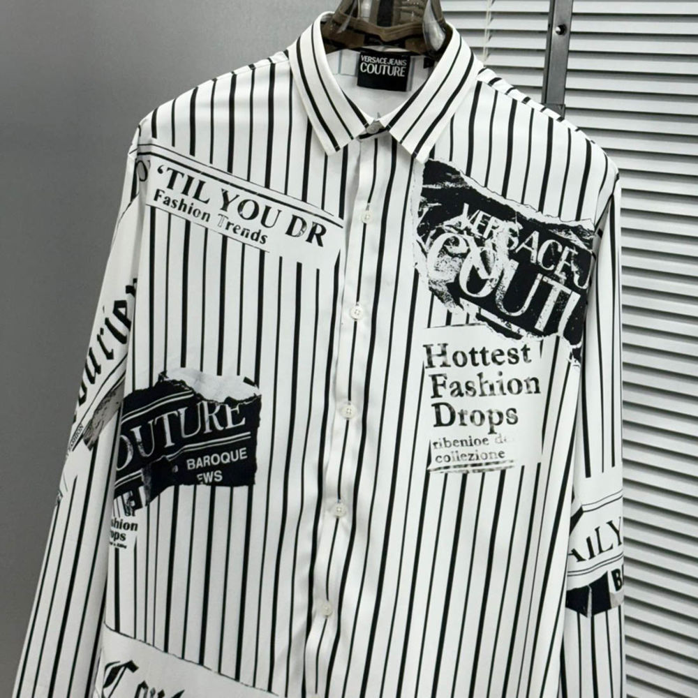 Versace White Premium Cotton Shirt-3