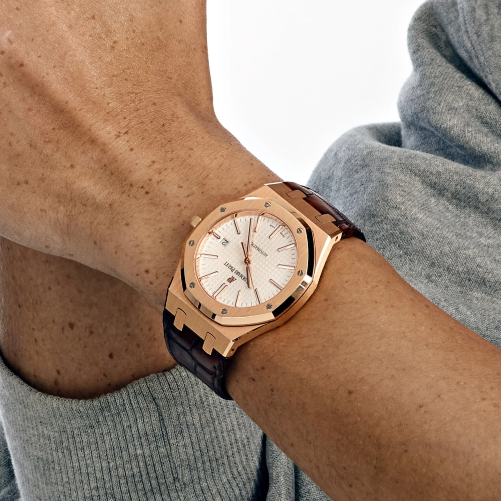 Audemars Piguet Royal Oak Selfwinding Rose Gold S 15400OR.OO.D088CR.01-5