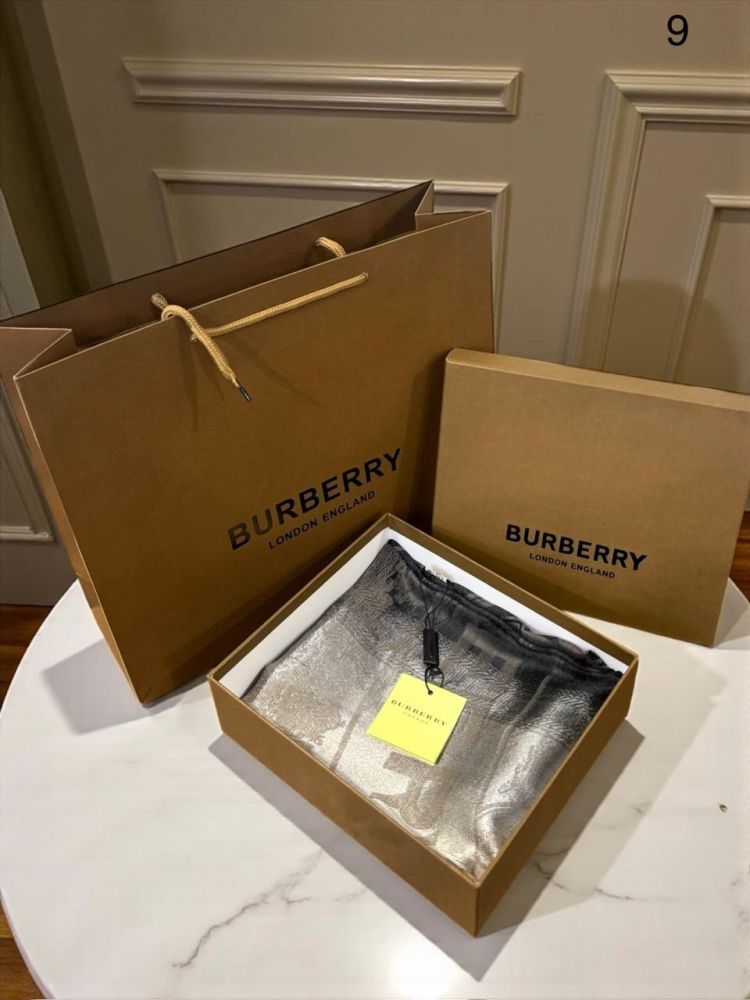 Burberry Cashmere Black Woollen Stole-1