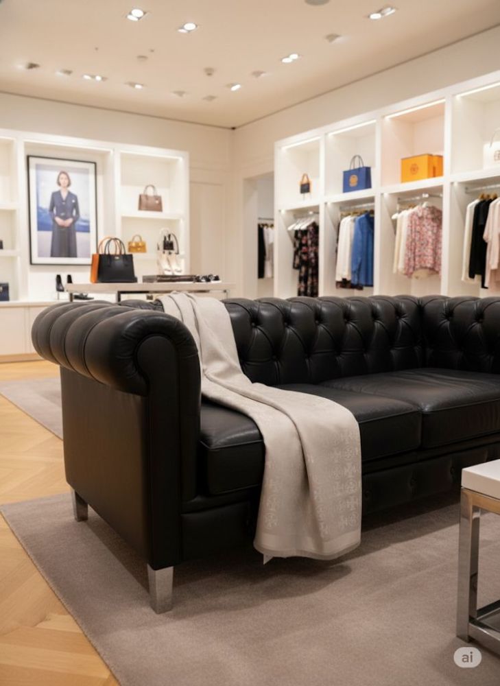 Tory Burch Designer Grey Stole-2