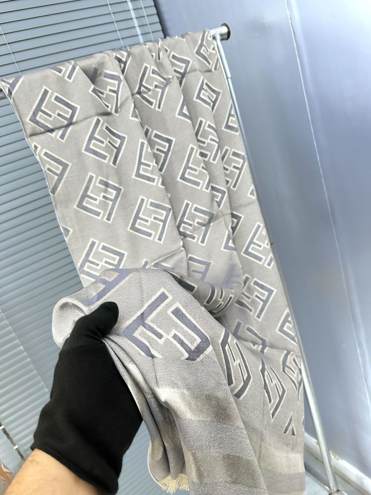 Fendi Grey Premium Quality Stole-1