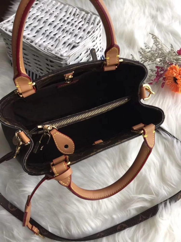 Louis Vuitton Montaigne Brown Handbag-1